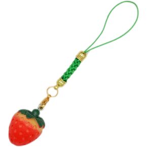 Showkanbay Kawaii الهاتف سحر لطيف الفراولة الديكور الهاتف سحر سحر سحر الهاتف سحر قلادة حقيبة الهاتف هدية لفتاة الهاتف الخليوي سحر ، الراتنج ، لا الأحجار الكريمة, مادة صمغية, لا أحجار كريمة in Kuwait