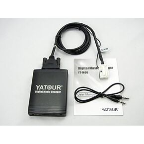 Yatour Car Digital Music Changer USB SD Aux MP39 Interface Car Stereo Bluetooth(Optional) Radio for VW 12Pin in Kuwait