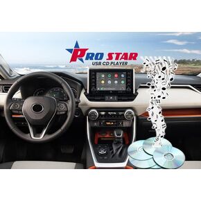 PRO Star USB CD Player 2016-2023 Compatible with Toyota Camry Hybrid in Kuwait