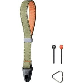 PGYTECH Camera Wrist Strap for Photographers Adjustable Quick Release Camera Hand Strap for Sony, Nikon, Canon, Gopro(Brown)
