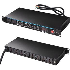 AW 10 منافذ مكيف طاقة قابل للتركيب على حامل من النوع G بقدرة 30 أمبير مع شاشة LED in Kuwait