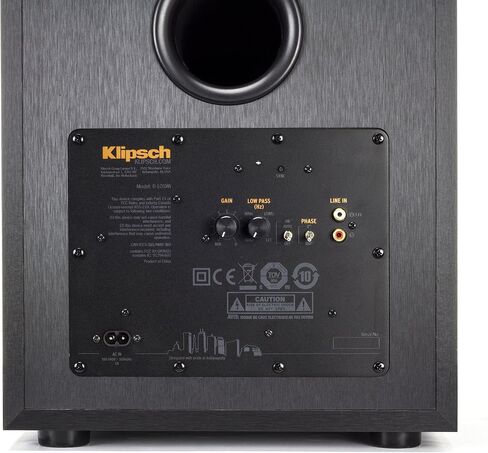 Klipsch R-10SWi 10" Wireless Subwoofer - Brushed Black Vinyl in Saudi Arabia