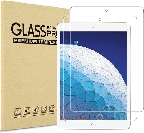 ProCase 2 Pack iPad Air 3rd 10.5 بوصة 2019 / iPad Pro 10.5 2017 واقي شاشة، واقي شاشة من الزجاج المقسى لجهاز iPad 10.5 Air 3rd Gen 2019 / iPad Pro 10.5 "2017 in Kuwait