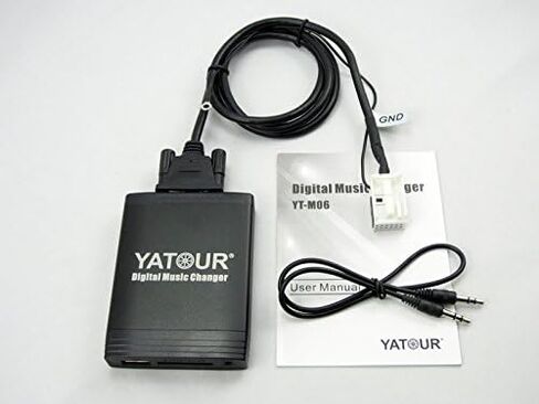 Yatour Car Digital Music Changer USB SD Aux MP39 Interface Car Stereo Bluetooth(Optional) Radio for VW 12Pin in Kuwait