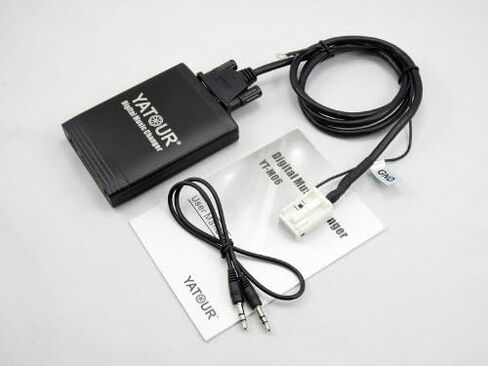 Yatour Car Digital Music Changer USB SD Aux MP39 Interface Car Stereo Bluetooth(Optional) Radio for VW 12Pin in Kuwait
