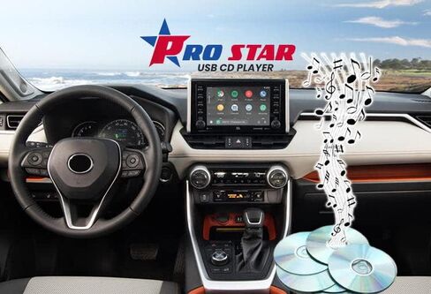 PRO Star USB CD Player 2016-2023 Compatible with Toyota Camry Hybrid in Kuwait