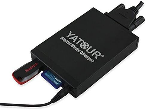 Yatour USB SD AUX Digital Music Changer for Pacr Suzuki/Fiat14pin Radio Fit PACR01, PACR02, PACR03, PACR04, PACR05, PACR06, PACR07 Head Units in Saudi Arabia