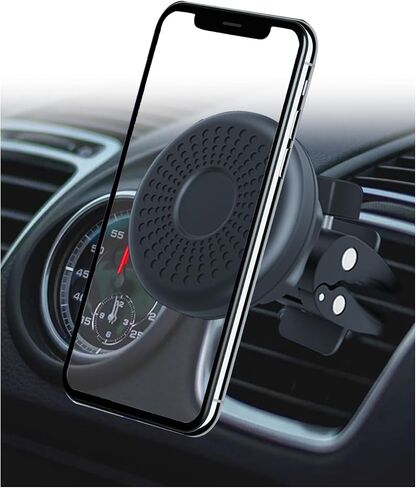 ECBUY Car Phone Holder - Phone Mount Cradle for Air Vent, Universal Fit for All Smartphones, 720° Rotatable, 6 Powerful N52 Magnet in Saudi Arabia