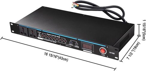 AW 10 منافذ مكيف طاقة قابل للتركيب على حامل من النوع G بقدرة 30 أمبير مع شاشة LED in Kuwait