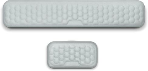 Slow Rebound Memory Cotton Wrist Guard Wrist pad Mouse Wrist Support Silicone Keyboard Wrist Support Gel Memory Foam Wrist Support Set in Saudi Arabia