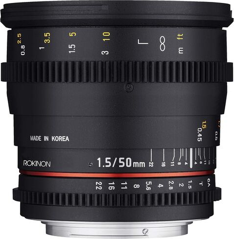 Rokinon Cine DS 50mm T1.5 Lens for Canon in Saudi Arabia