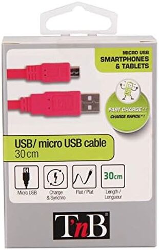 T 'nB cbmusb03bk USB/Micro USB Cable for Smartphones, 0.3 m) in Kuwait