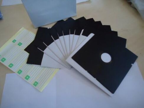 New 10 High Density 5.25" Floppy Disks - TEN 5 1/4" Disc Diskettes Blank Hd Vintage in Saudi Arabia