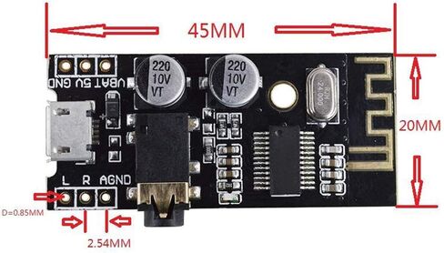 3 قطع M28 لاسلكية بلوتوث استقبال صوت MP3 BLT 4.2 mp3 فك خسارة صوت بلوتوث 4.2 وحدة استقبال صوت ستيريو لاسلكية in Saudi Arabia