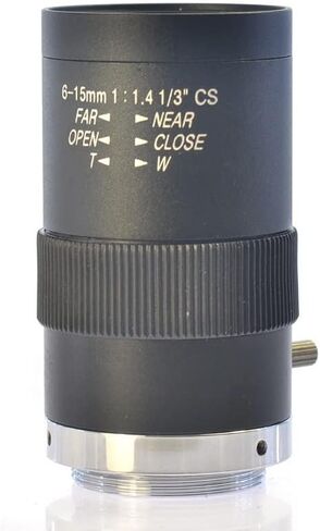 Microscope Accessories Kit for Adult Manual Zoom Focus Lens for Industrial Camera 6-15mm CS Mount CCTV Lens Accessory in Kuwait