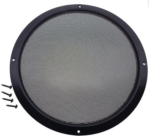 FDXGYH 2 Pack 8 Inch Speaker Grills Cover Metal Mesh Grill [Black] in Kuwait