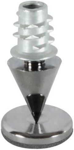 Dayton Audio DSS2-BC Black Chrome Speaker Spike Set 4 Pcs. in Saudi Arabia