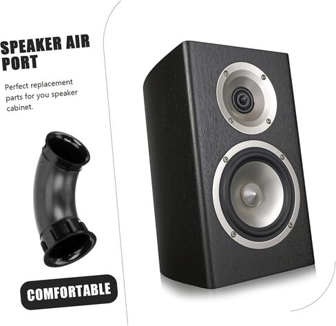 2pcs Replacement Subwoofer Port Tube Speaker Air Port Outlet Speaker Cabinet Air Port Plastic Subwoofer Port Tube Vehicle Subwoofer Port Tube Speaker Cabinet Voice Outlet in Saudi Arabia