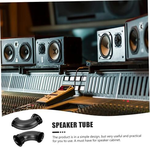 2pcs Replacement Subwoofer Port Tube Speaker Air Port Outlet Speaker Cabinet Air Port Plastic Subwoofer Port Tube Vehicle Subwoofer Port Tube Speaker Cabinet Voice Outlet in Saudi Arabia