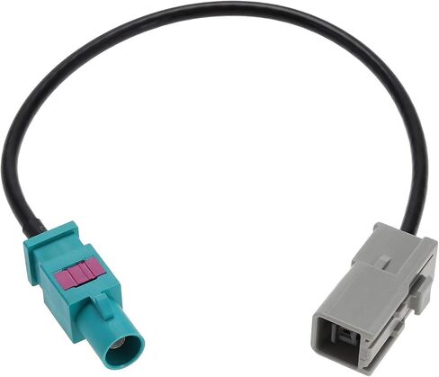 Fakra Z Male Plug to GT5 Male Plug Antenna Adapter RG174 Wire Gauge 20cm for GPS Navigation Receiver Radio Unit FM/AM/Satellite Radio in Saudi Arabia