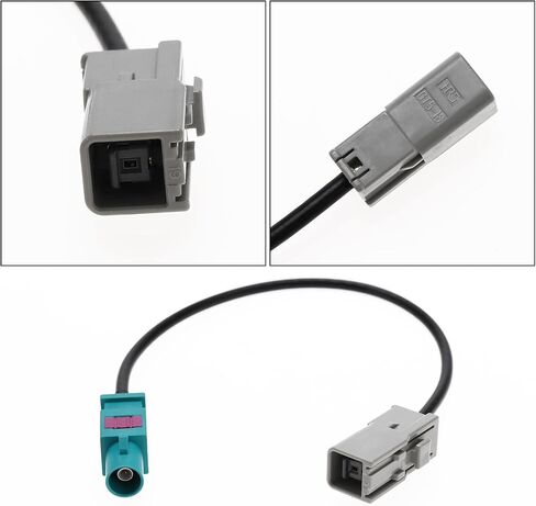 Fakra Z Male Plug to GT5 Male Plug Antenna Adapter RG174 Wire Gauge 20cm for GPS Navigation Receiver Radio Unit FM/AM/Satellite Radio in Saudi Arabia