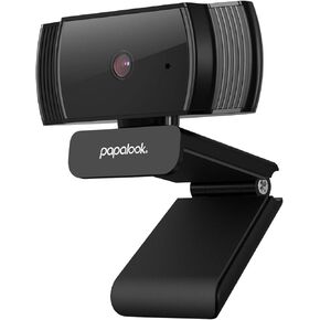 papalook Webcam 1080P, AF925 Autofocus Web Camera Full HD Video Stream, 65° Viewing Angle, Noise Canceling Microphone, Works with OBS, Skype, YouTube, Twitch, for PC/Mac/Laptop/Desktop/MacBook in Kuwait