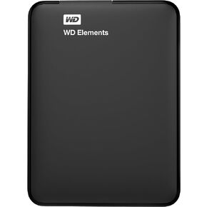 WD 1TB WD Elements Portable USB 3.0 Hard Drive Storage (WDBUZG0010BBK-EESN) in Kuwait