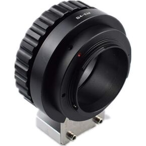 B4-FX Lens Adapter Compatible with B4 2/3" Broadcast Grade Mount Lens & for Fuji Film X X-A1,X-A2,X-A3,X-A10, X-M1.X-E1,X-E2,X-E2S,X-T1,X-T2,X-T10,X-T20 Camera.with Tripod Mount in Saudi Arabia