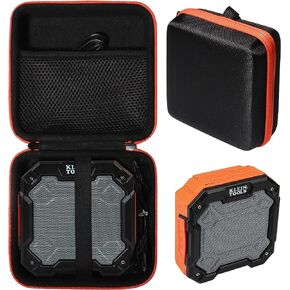 Getgear Wireless Speaker Case for Klein Tools AEPJS3 Wireless Speaker, Customized Compartment for Speaker and Cord Separately, Strong Light Weight case with Wrist Strap in Saudi Arabia