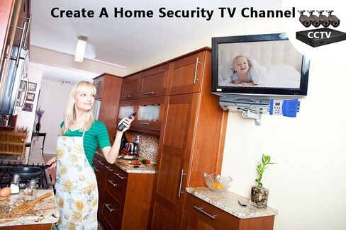 محول RF محوري RCA محول UHF VHF محول مركب مع هوائي ومفتاح قناة كامل النطاق لجهاز استقبال الأقمار الصناعية CCD كاميرا وحدة التحكم في الألعاب ومكون AV إلى تلفزيون CATV المحلي المحوري in Kuwait