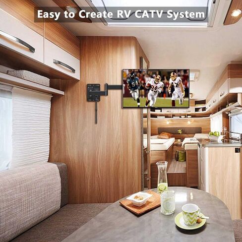 محول RF محوري RCA محول UHF VHF محول مركب مع هوائي ومفتاح قناة كامل النطاق لجهاز استقبال الأقمار الصناعية CCD كاميرا وحدة التحكم في الألعاب ومكون AV إلى تلفزيون CATV المحلي المحوري in Kuwait