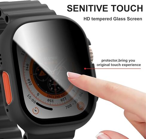حافظة حماية لشاشة الخصوصية لساعة Apple Watch SE Series 6 5 4 مقاس 40 ملم in Kuwait