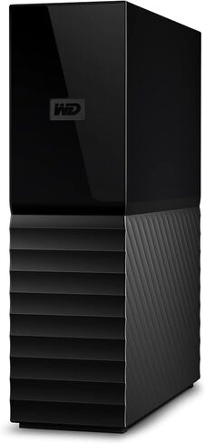 محرك الأقراص الصلبة WD My Book Desktop HDD USB 3.0 مع برنامج لإدارة الأجهزة والنسخ الاحتياطي وحماية كلمة المرور يعمل مع أجهزة الكمبيوتر الشخصية وأجهزة Mac in Kuwait