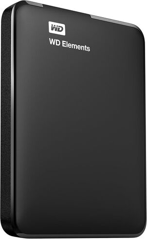 WD 1TB WD Elements Portable USB 3.0 Hard Drive Storage (WDBUZG0010BBK-EESN) in Kuwait