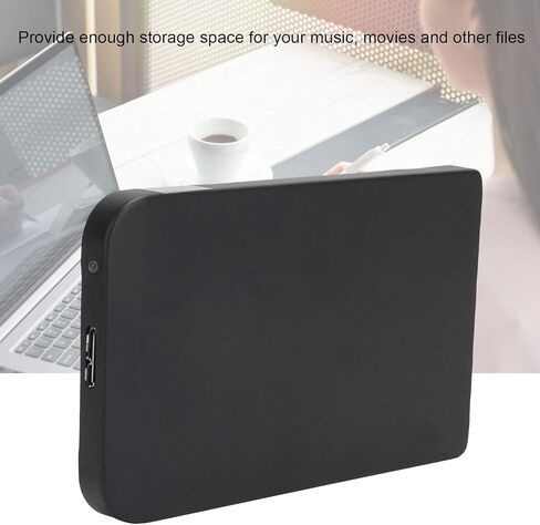 قرص صلب محمول YD0004 USB إلى 3.0، 2.5 بوصة، 80 جيجا 120 جيجا 250 جيجا 320 جيجا 500 جيجا سعة 1 تيرا بايت لشاشات الكمبيوتر واللاب توب، أسود (320 جرام) in Kuwait