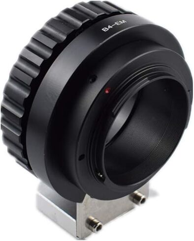 B4-EF M Lens Adapter Compatible with B4 2/3" Broadcast Grade Mount Lens & for EOS-M (EF-M Mount) Camera EF M M2 M3 M5 M6 M10 M50 M100.with Tripod Mount in Saudi Arabia