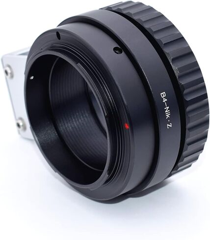 B4-NIK/Z Lens Adapter Compatible with B4 2/3" Broadcast Grade Mount Lens & for Nik/Z Mount Camera Z5 Z6 Z7 Camera.with Tripod Mount in Saudi Arabia