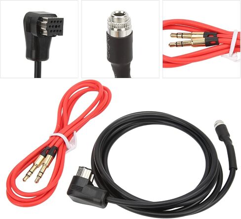 Qiilu Aux Adapter Aux in Input Adapter Female 3.5mm Jack Car Radio Audio Cable for Pioneer IP Bus AVIC Z1 Z2 Z3 N4 in Saudi Arabia