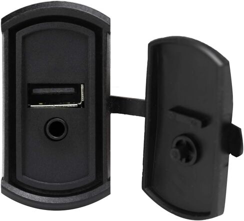 MB Quart PSAP-2S Media Extension (Black) – 10 Foot Extension, AUX to RCA, USB Port, Plug and Play, Audio Playback, Dual Accessory Plug, Apple Car Play Compatible in Saudi Arabia