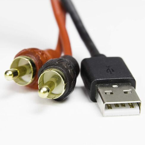 MB Quart PSAP-2S Media Extension (Black) – 10 Foot Extension, AUX to RCA, USB Port, Plug and Play, Audio Playback, Dual Accessory Plug, Apple Car Play Compatible in Saudi Arabia