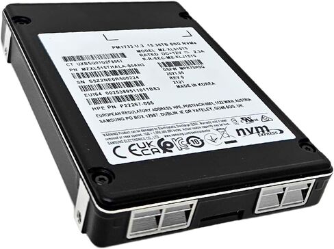 METServers PM1733 15.36TB 2.5" NVMe U.3 SSD PCIe MZXL515THALA-00AH3 (Renewed) in Saudi Arabia