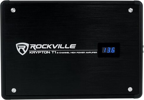 مضخم صوت للسيارة Rockville Krypton-M3 بقدرة 4000 وات كحد أقصى/1000 وات RMS أحادي 1 أوم + جهاز تحكم عن بعد in Kuwait