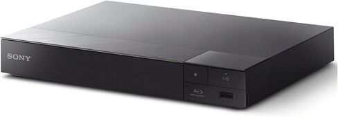 Sony 4K Upscaling 3D Streaming Blu-Ray Disc Player (Black) Bundle with Nylon-Braided HDMI Cable (2 Items) in Saudi Arabia