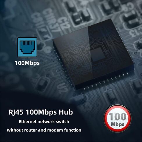 100Mbps STP UTP RJ45 8P8C Plug to Dual RJ45 HUB Splitter Network Ethernet Switcher Adapter in Kuwait