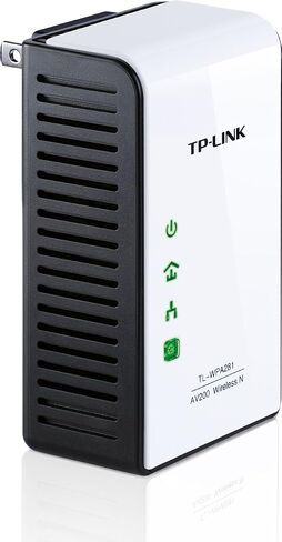 TP-LINK TL-WPA281 300Mbps Wireless N Powerline Adapter, 2.4Ghz N300 Adapter, 802.11b/g/n in Kuwait