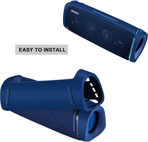 AZTOPA Travel Silicone Case Cover Replacement for Sony SRS-XB43 Extra BASS Wireless Speaker in Kuwait