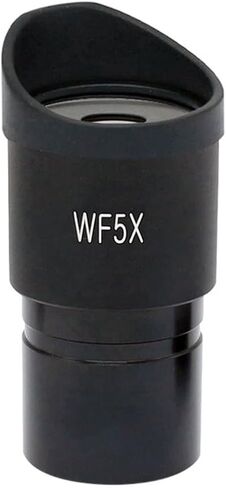 Lab Microscope Accessories Wide Field WF5X Eyepiece for Stereo Microscope with Rubber Eye Cups Mounting Size 30mm or 30.5mm Field of View 20mm Optical Lens (Color : Diameter 30.5mm) in Kuwait