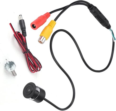 Mini Waterproof Ccd CCTV Camera, for Car Monitor, 170¡ã Wide Angle, Ir Night Vision, Color, Security Surveillance, Wired Installation in Kuwait