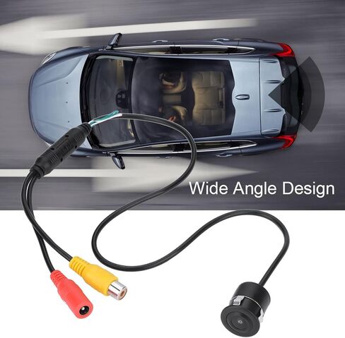 Mini Waterproof Ccd CCTV Camera, for Car Monitor, 170¡ã Wide Angle, Ir Night Vision, Color, Security Surveillance, Wired Installation in Kuwait