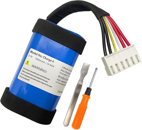 بطارية بديلة WRUMI لبطاريات JBL Charge4 Charge 4، ID998 IY068 SUN-INTE-118 Charge 4J مع الأدوات in Kuwait